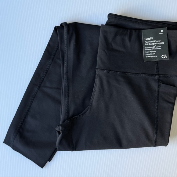 GAP Pants - GAP GapFit Recycled Power Full-Length Leggings M w/pockets